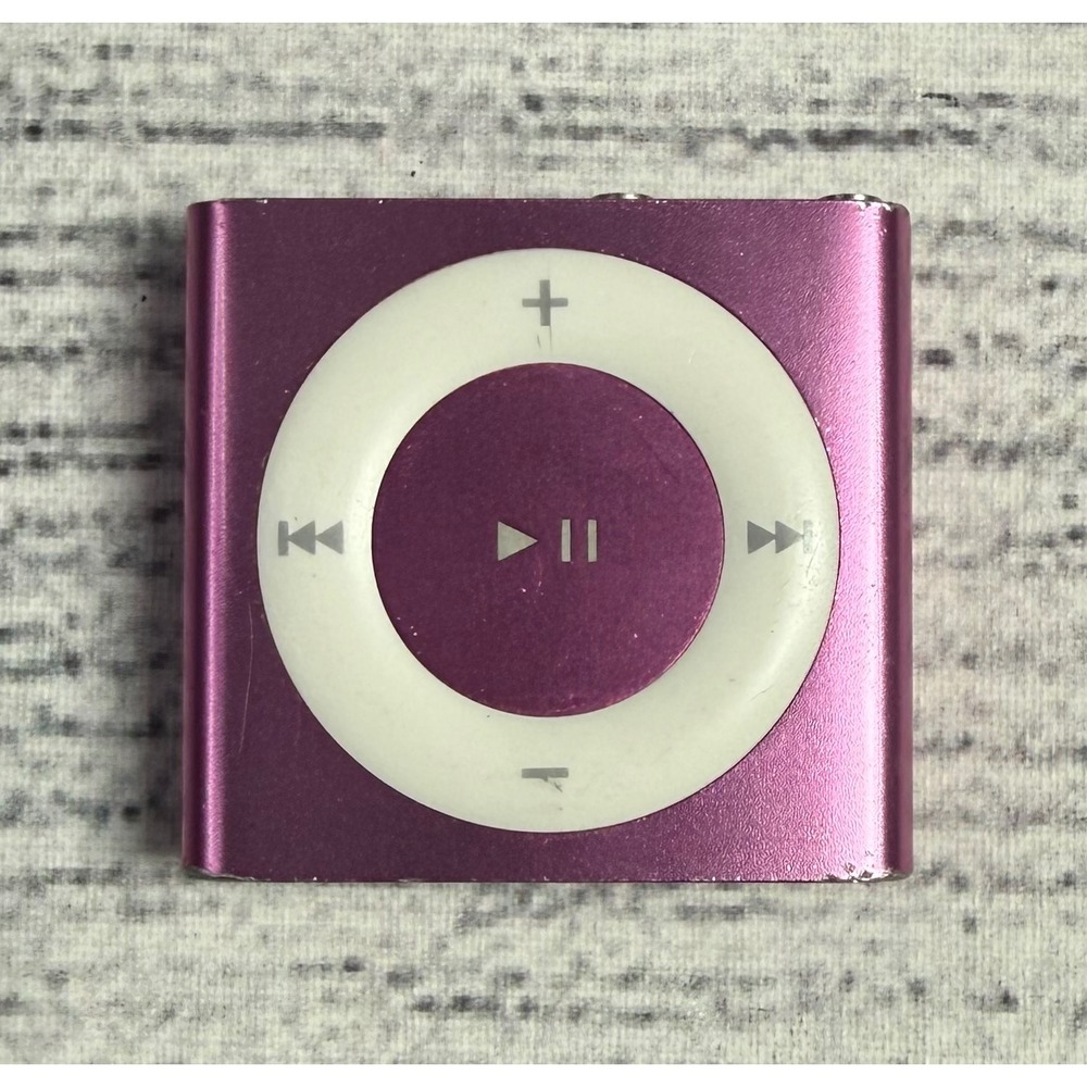 Apple iPod Shuffle 4th Generation A1373 2GB USB MP3 Pink‎ Untested For Parts